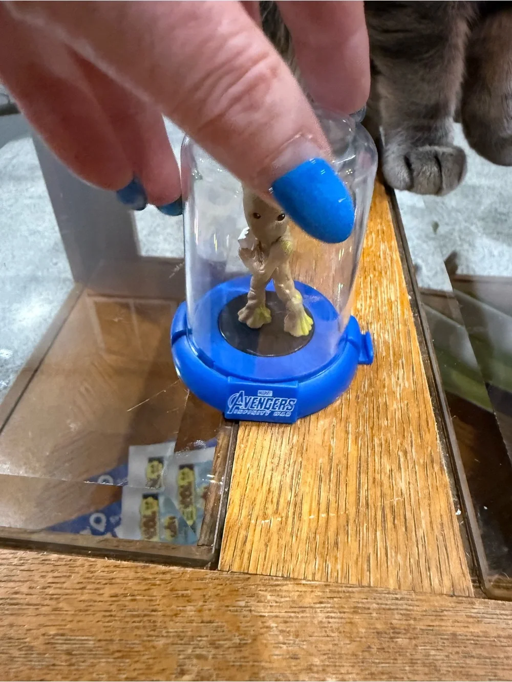 Marvel Comics Avengers Infinity War Domez: Groot Figure Zag Toys